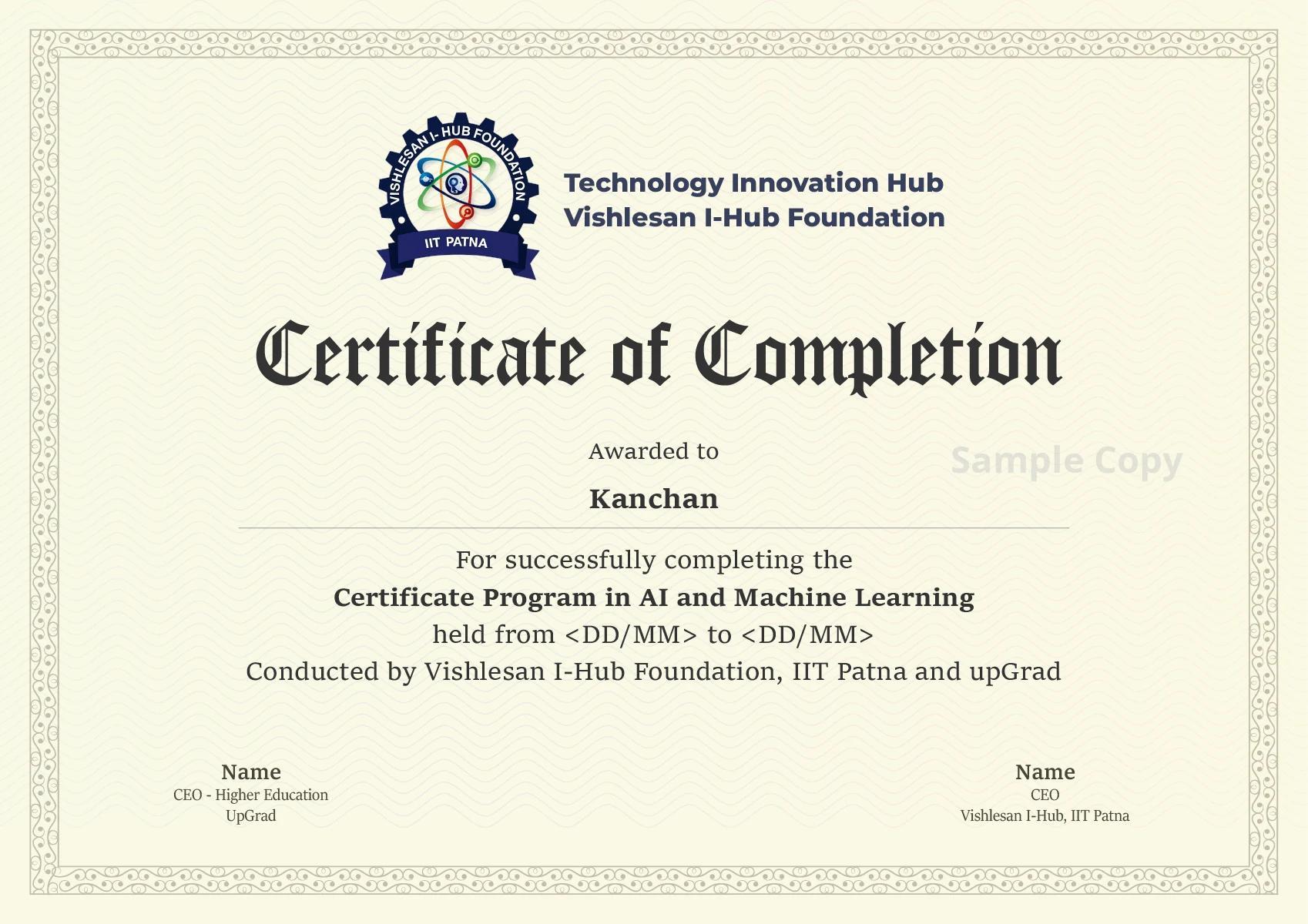 Certification image